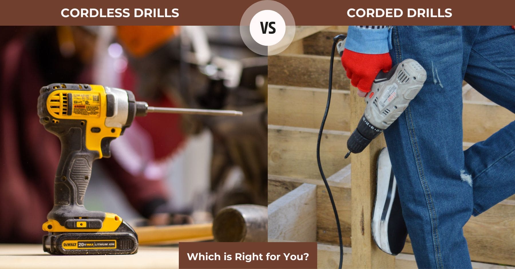 The Ultimate Cordless Vs Corded Drill Battle 2024 Which Is Right